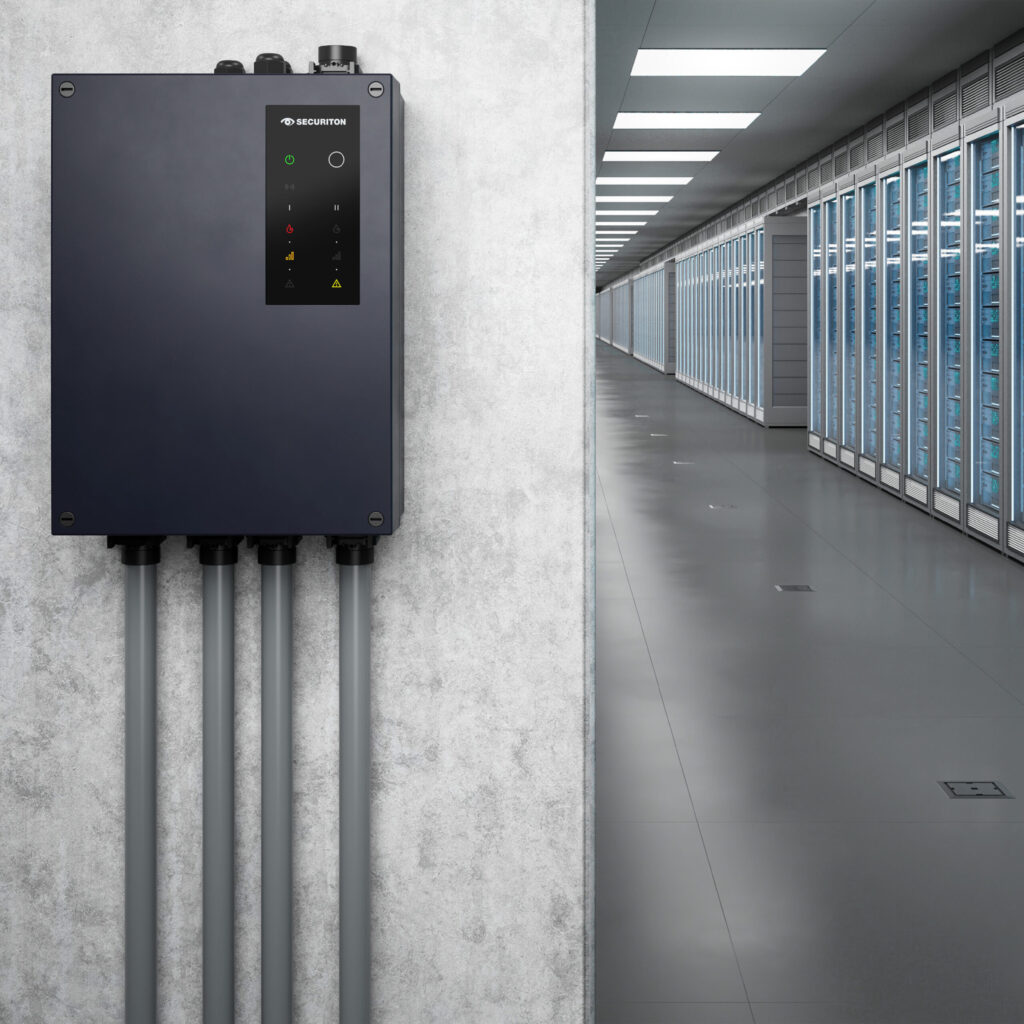 SecuriSmoke ASD 2000 — Detector de fumaça por aspiração Securiton